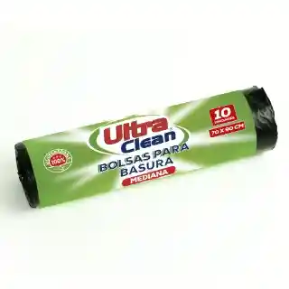 Bolsa De Basura Ultra Clean 70x90cm(10 Unidades)