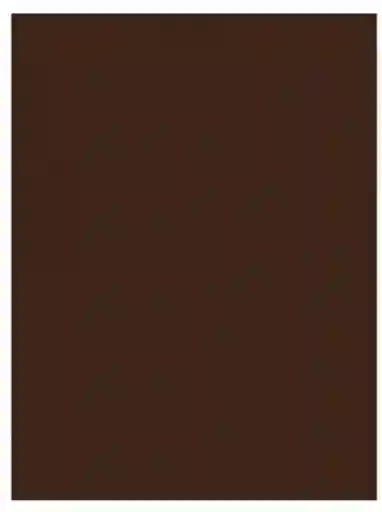 Cartulina Carton Pintado Forrado Marron Oscuro 54x77cm 235grs