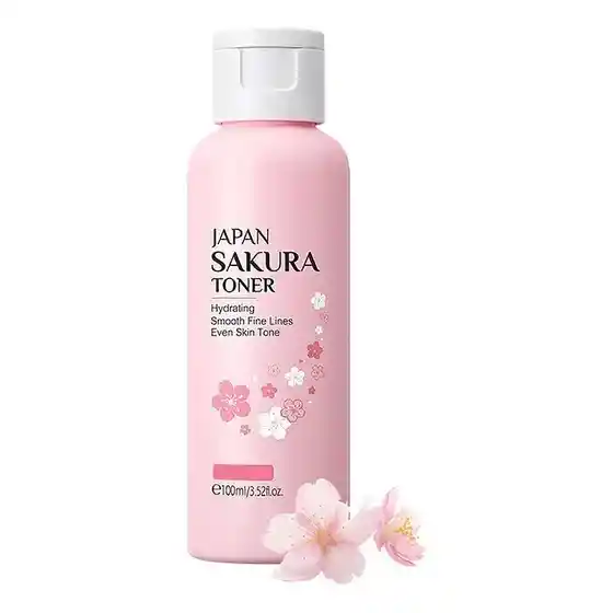 Tonico Hidratante Relleno Finas Lineas Rostro - Japan Sakura