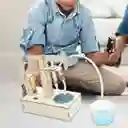 Kit Bomba Hidráulica De Madera Educativa – Proyecto Ciencia Y Tecnología Para Niños