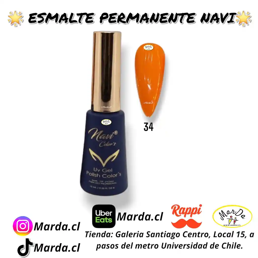 Esmalte Permanente Navi 34