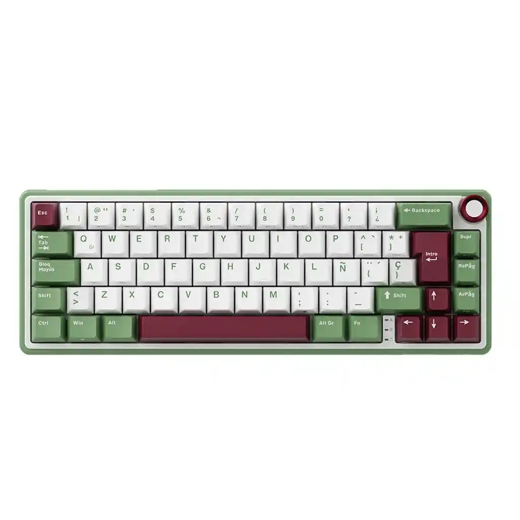 Teclado Mecánico Rk R65 Green Sand 65% Español – Royal Kludge