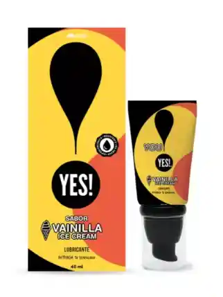 Yes! Vainilla Lubricante X 40 Ml