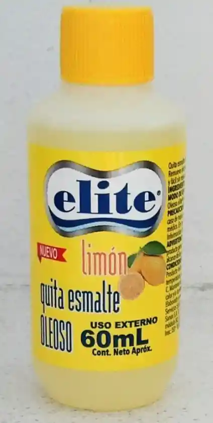 Quitaesmalte Limon 60 Ml (elite)