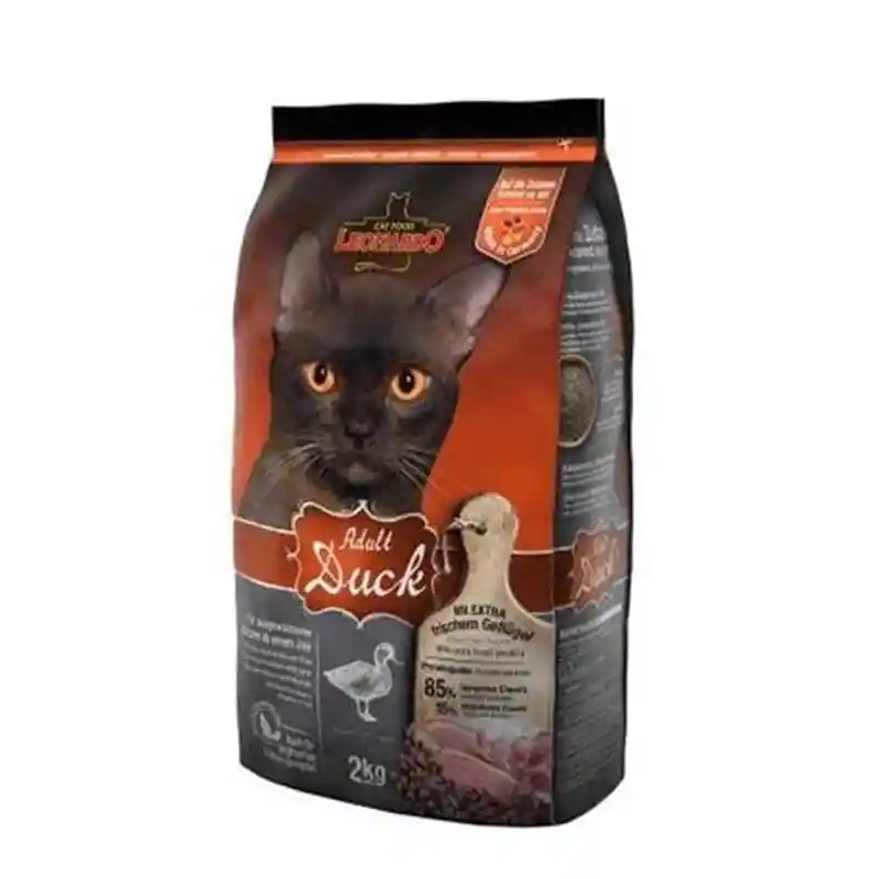 Alimento Gato Leonardo Adulto Duck 7.5kg