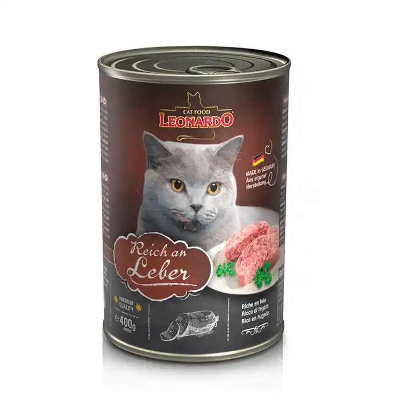 Lata Leonardo Quality Selection Higado 400gr
