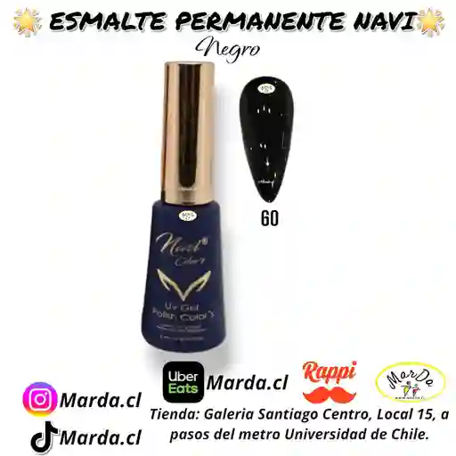 Esmalte Permanente Navi 60 Negro