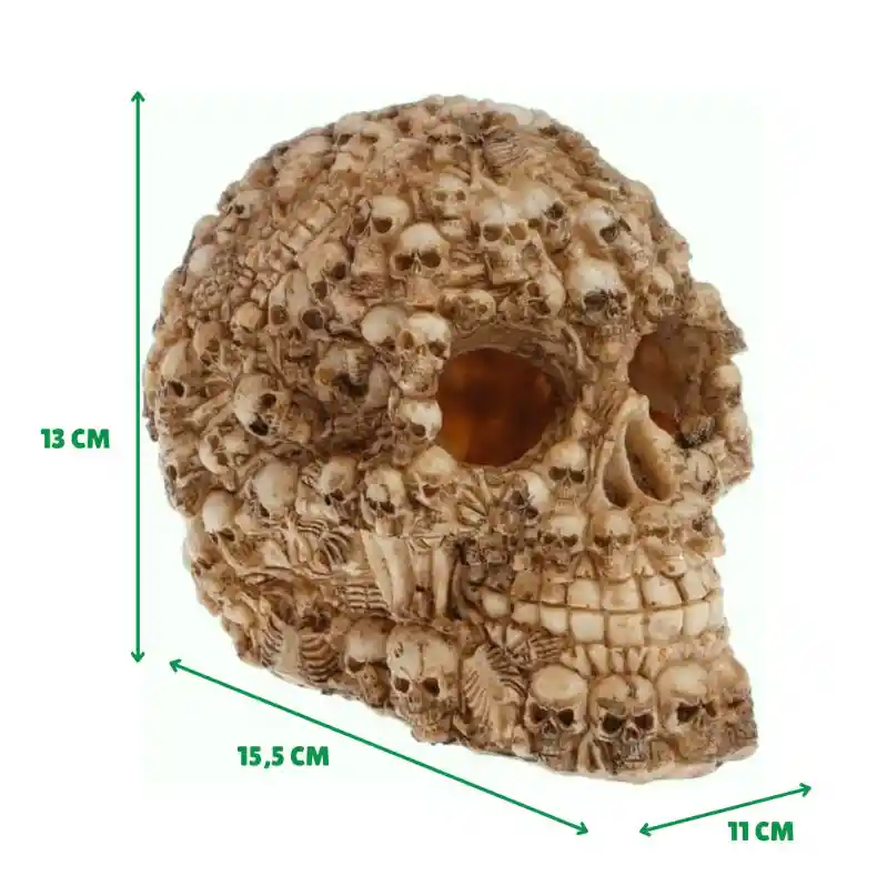 Accesorio Calavera Para Acuario