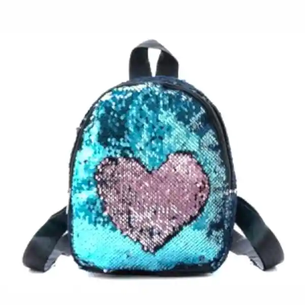 Mochila De Lentejuelas Interactiva – Color Azul