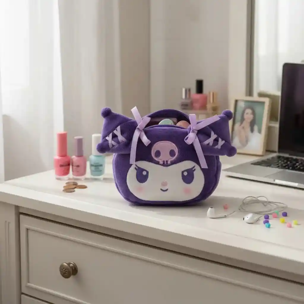 Bolsa Ecológica Kuromi: Dainty Doll Sanrio Original