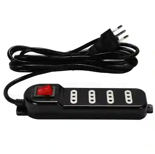 Alargador De Corrientes 4 Posiciones 3mt Macrotel