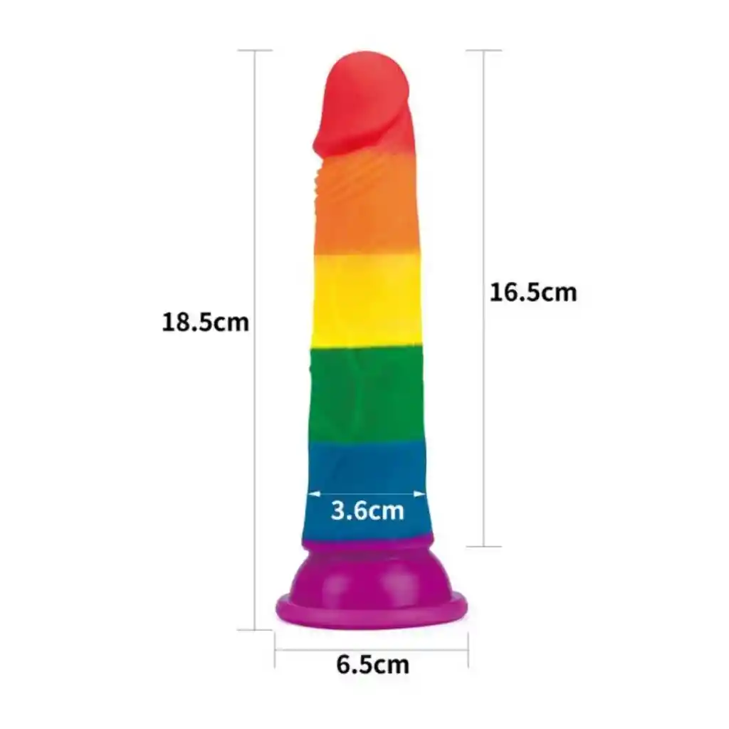 Dildo Prider 17.8 Cm