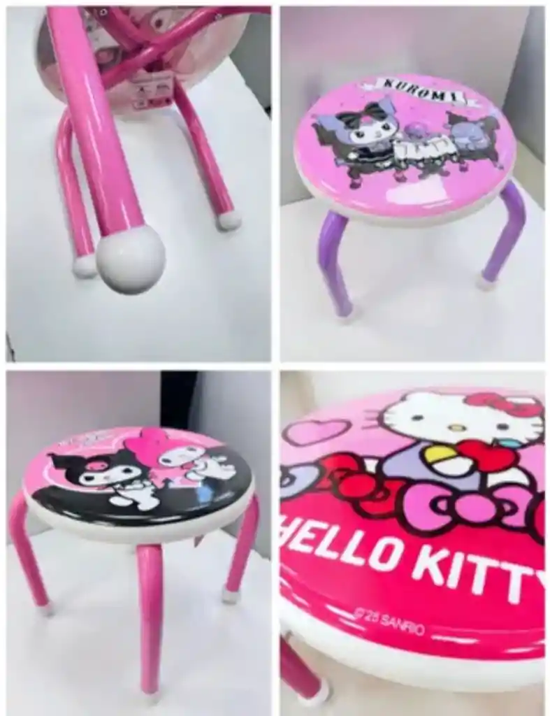 Banquito Taburete Infantil Hello Kitty Sanrio Original Piso