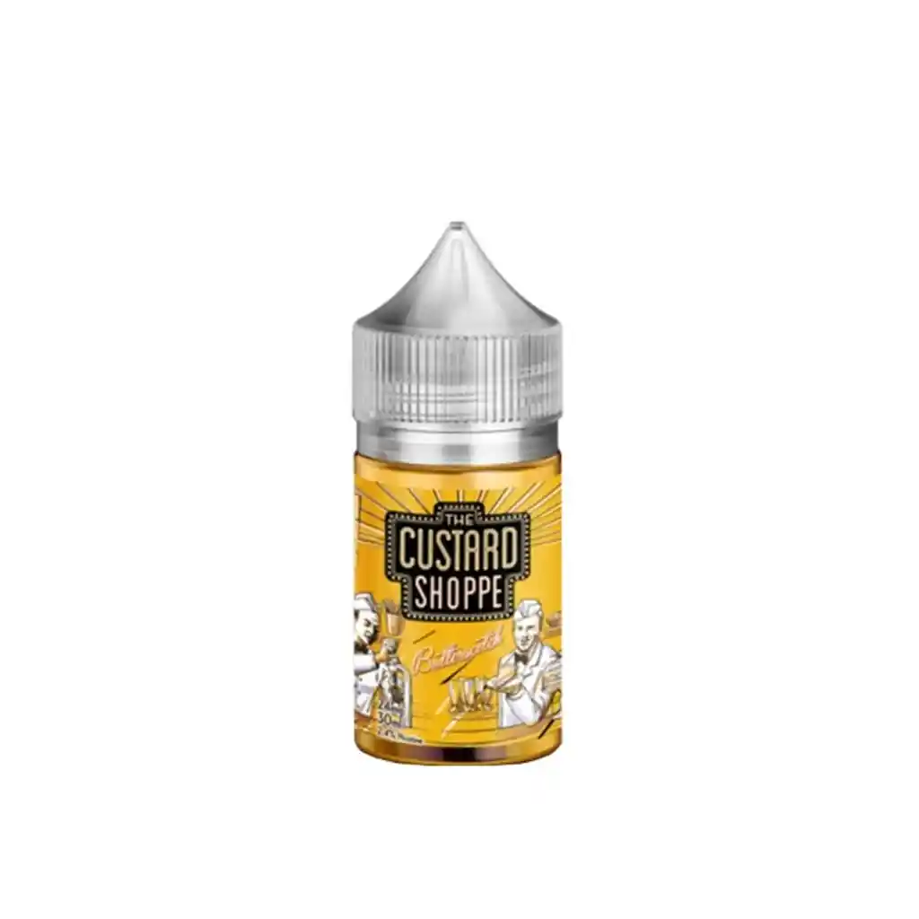The Custard Shoppe Butterscotch Salt Nic 30ml 24mg