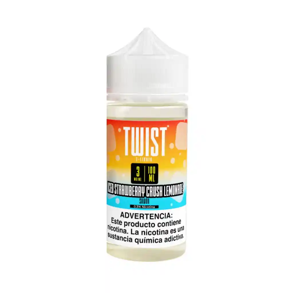 Twist Iced Strawberry Crush Lemonade 100ml 6mg