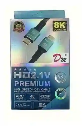 Cable Hdmi V2.1 Ultra Hd 8k - 1.8 Mt