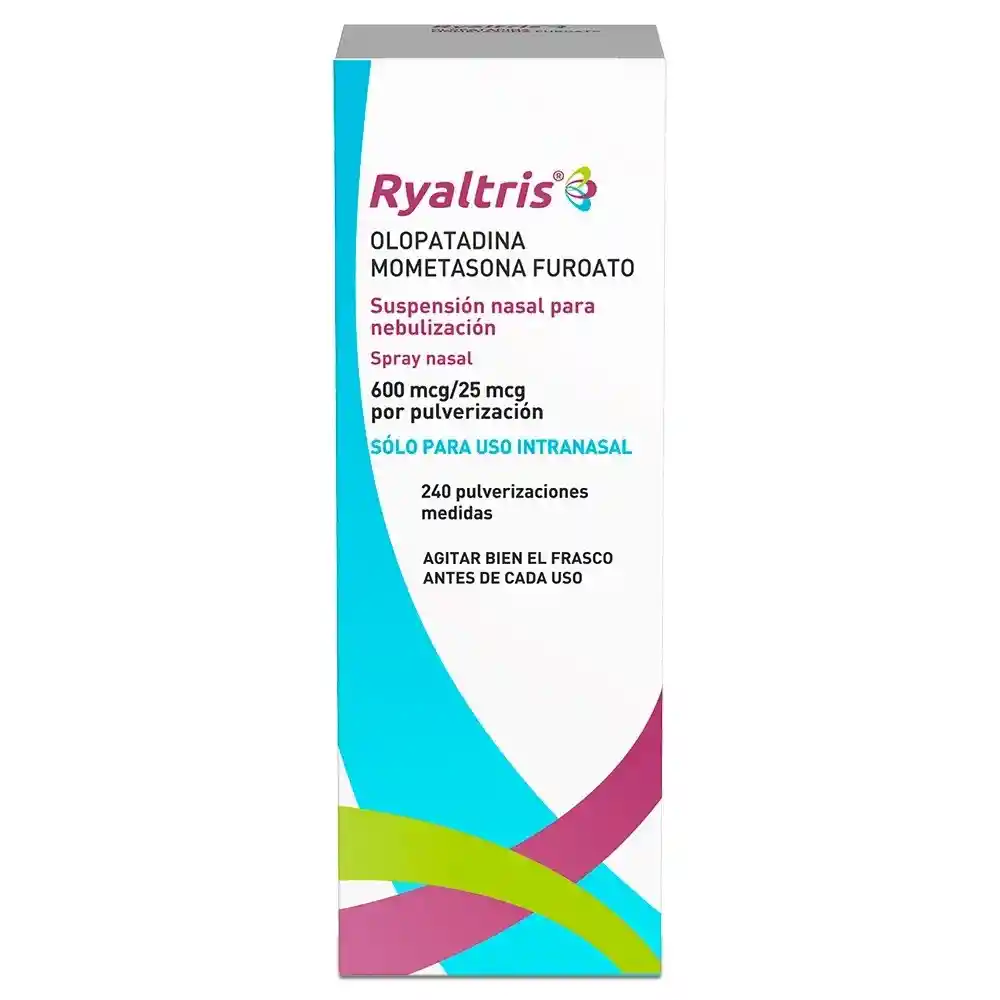 Ryaltris Spray Nasal 600/25 Mcg X 240 Dosis
