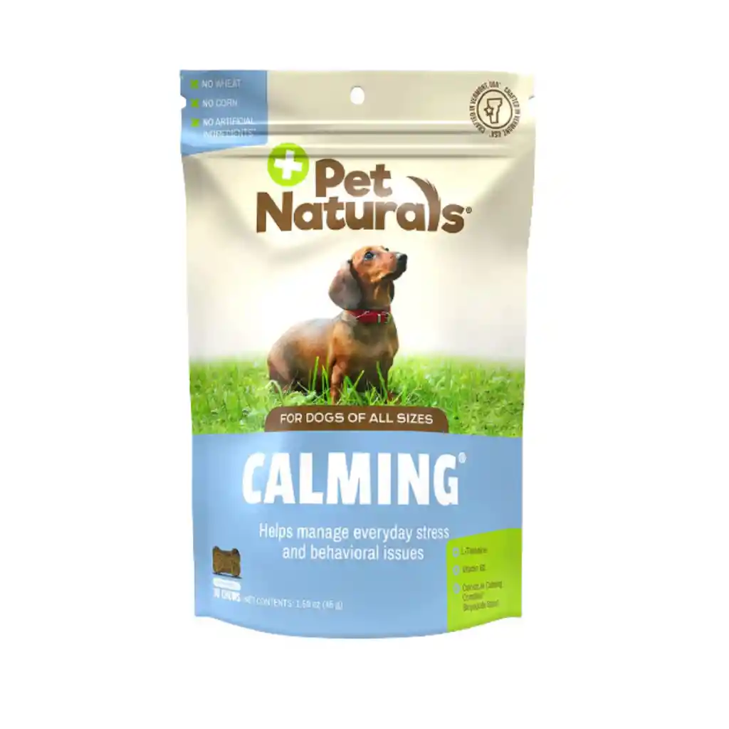 Pet Naturals, Masticables Calmantes Para Perros Pequeños, Sabor Pollo (45g)
