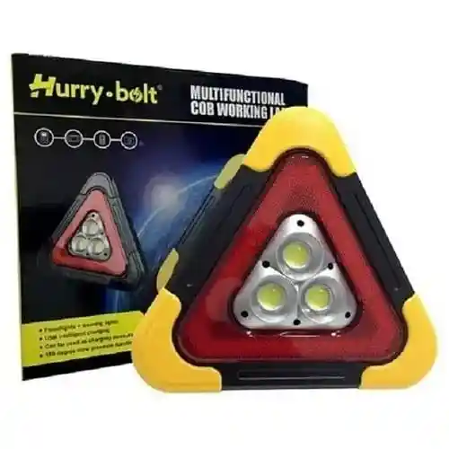 Triangulo Seguridad Led Solar Luces Emergencia Led