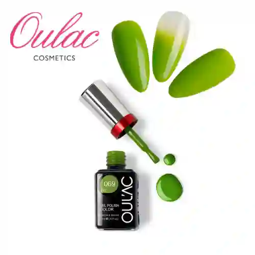 Esmalte Permanente Oulac Ds069 Verde Manzana