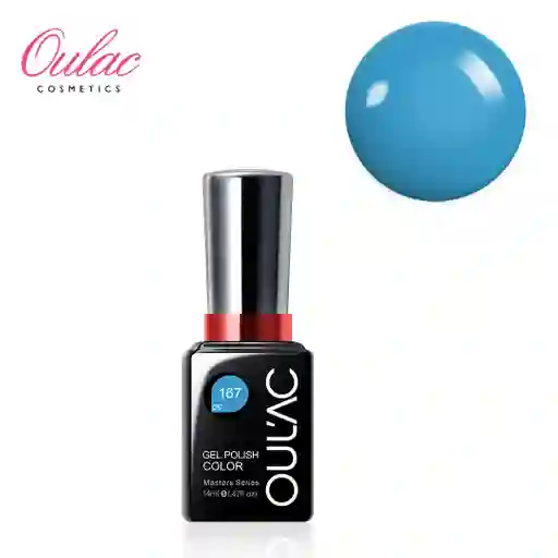 Esmalte Permanente Oulac Ds167 Azul Acero