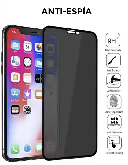 Lamina Antiespia De Vidrio Templado Iphone 12