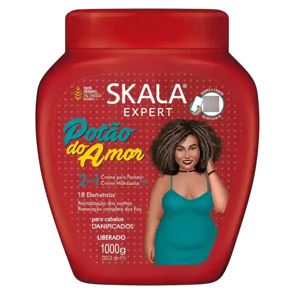 Mascarilla Skala Potão De Amor 1000 Gr