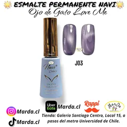 Esmalte Permanente Navi Love Me Ojo De Gato J03