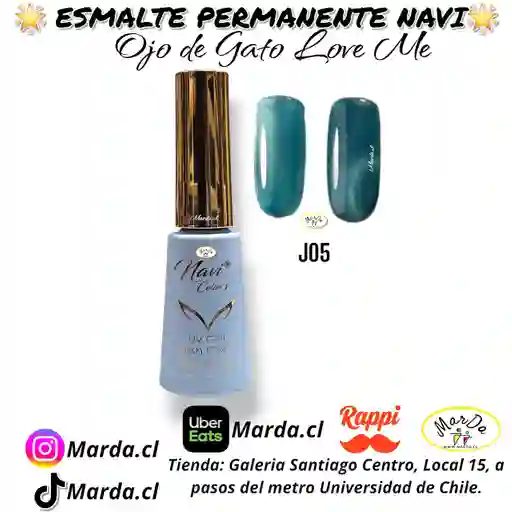 Esmalte Permanente Navi Love Me Ojo De Gato J05