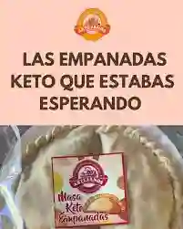 Empanada Keto Queso Sin Lactosa Y Champiñones