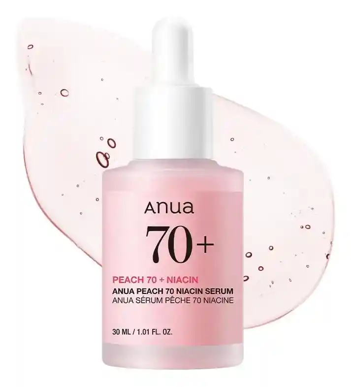 Anua Peach 70 Suero Con Niacinamida, De 1.01 Oz Fl, Suero F