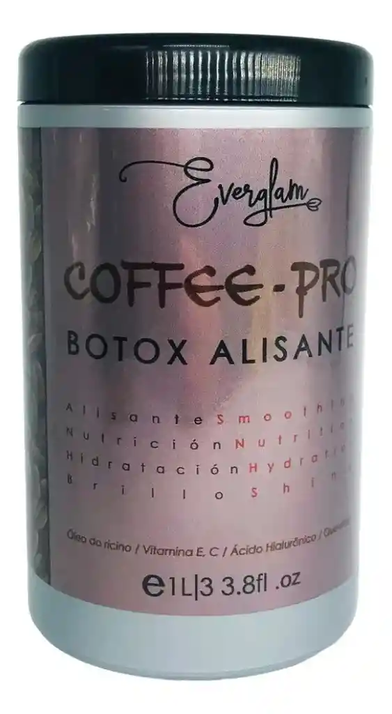 Crema De Masajes Brasil Cacau Btx Capilar Tratamiento 1000ml Coffe-pro