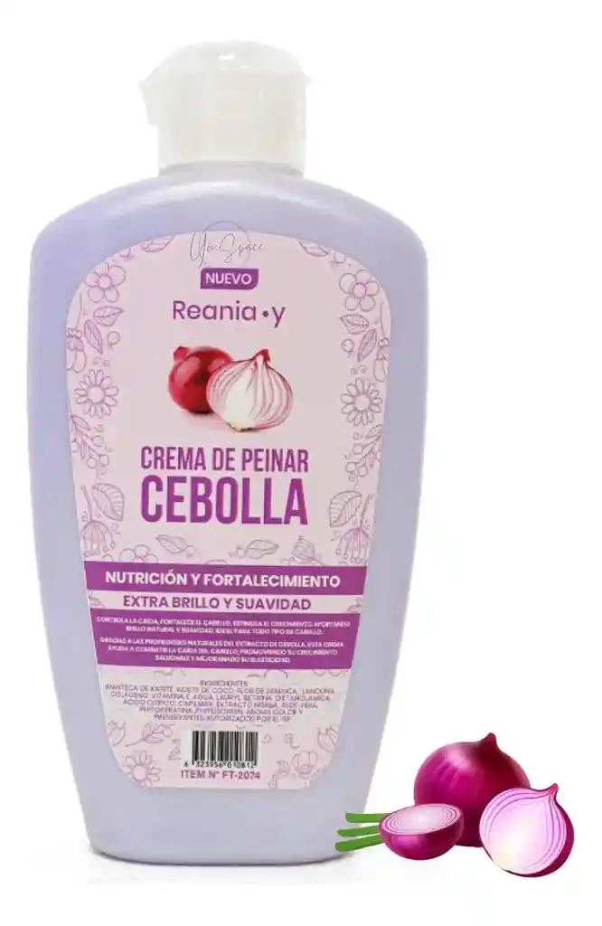 Crema Para Peinar Para El Cabello De Cebolla
