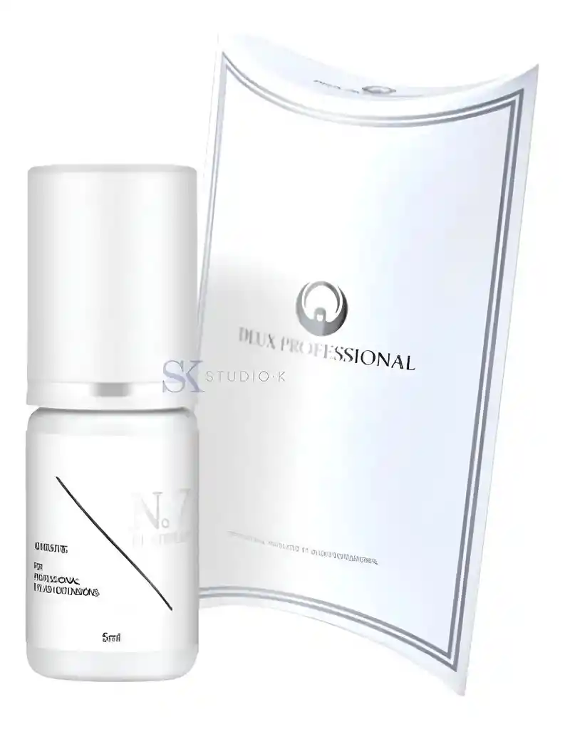 Dlux Adhesive Nº7 Platinum Para Extensiones De Pestañas 5 Ml