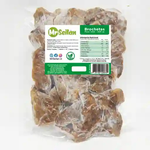 Brochetas 500g Mister Seitan