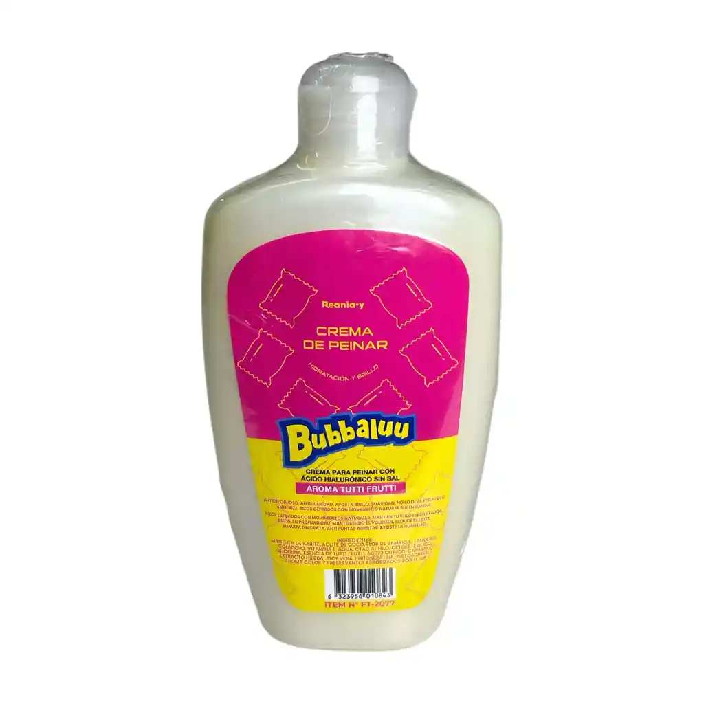 Reania.y Crema Para Peinar Bubbaluu Tutti Frutti