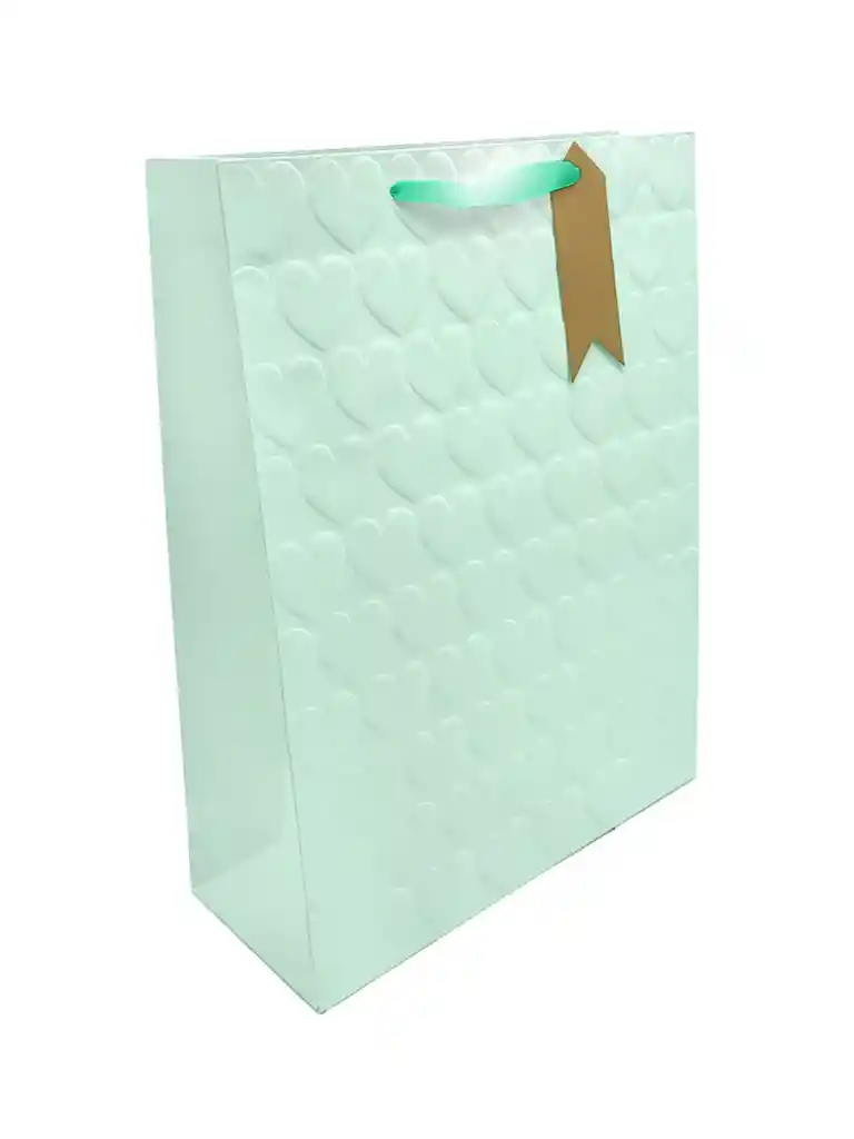 Bolsa Grande De Regalo 3d Corazon