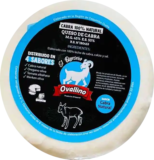 Queso De Cabra Natural