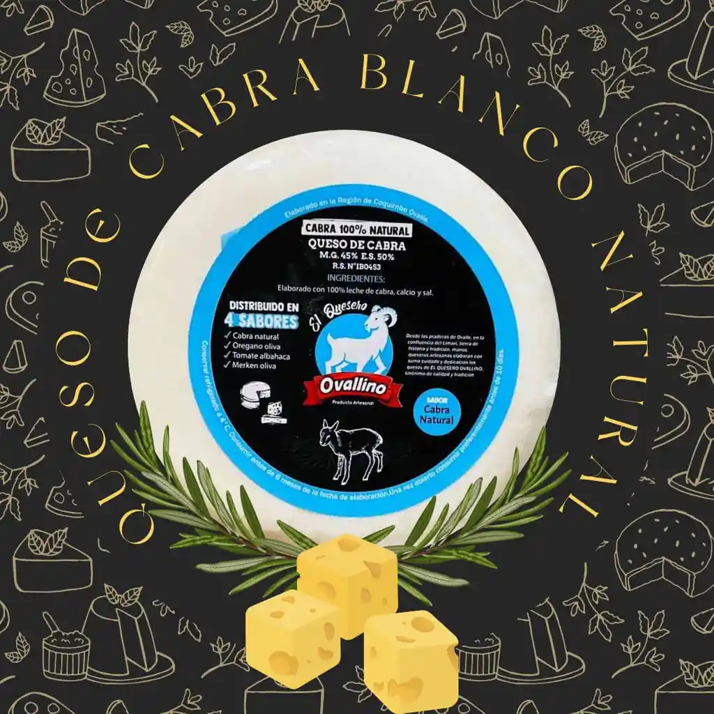 Queso De Cabra Natural