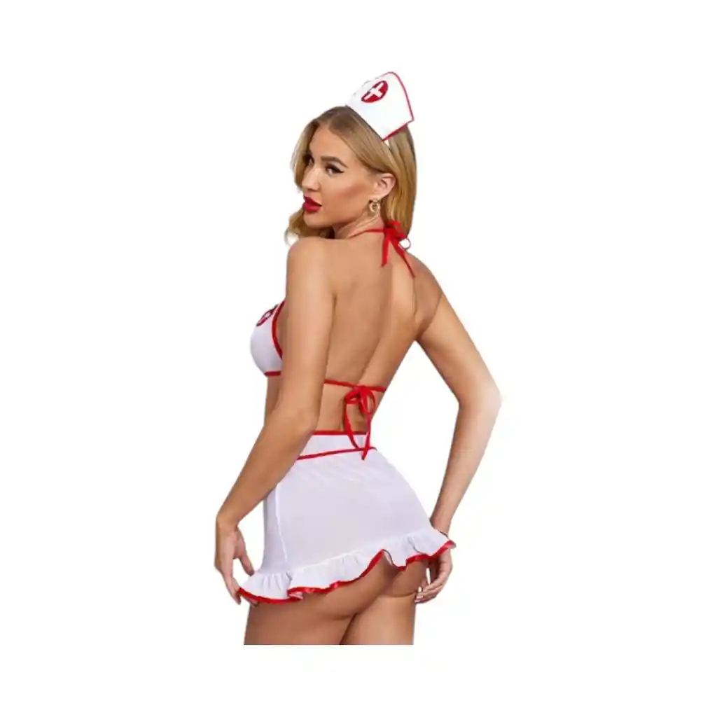 Disfraz De Enfermera Talla L