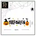 Sticker Halloween Calabaza - Adhesivo Para Ventanas Y Paredes - Regalos Chic