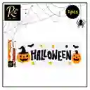 Sticker Halloween Calabaza - Adhesivo Para Ventanas Y Paredes - Regalos Chic