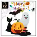 Globo Calabaza Bebé Bruja - Decoración Halloween Gigante - Regalos Chic