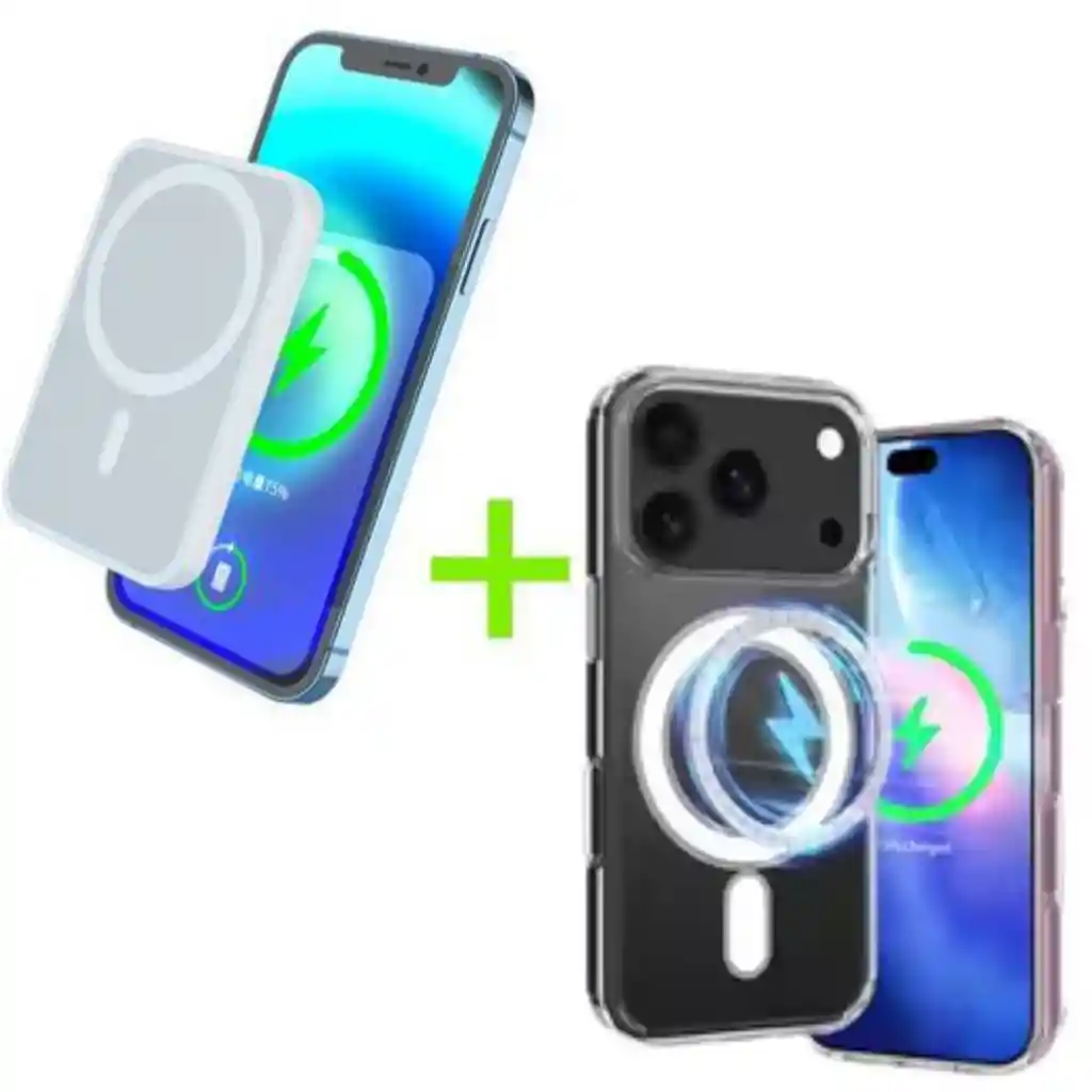 Bateria Portatil Y Carcasa Magsafe Para Iphone 17 Air