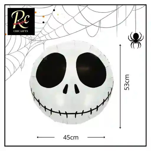 Globo Jack Skellington - Decoración Halloween - Regalos Chic