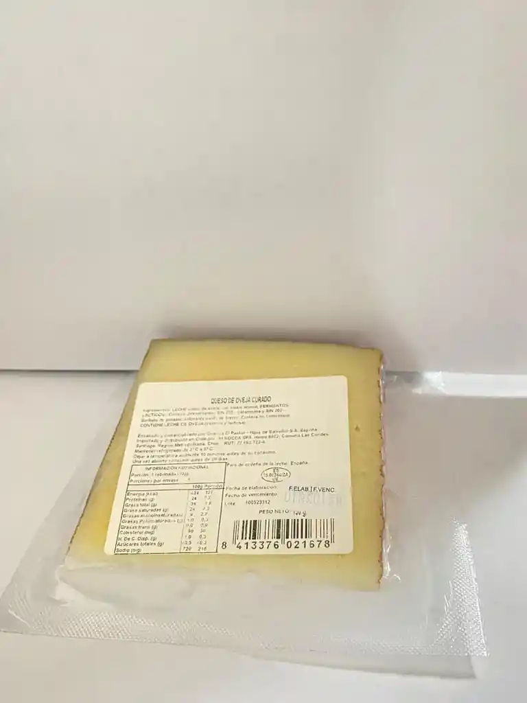 Queso Oveja Maduro Inbocca 150 G