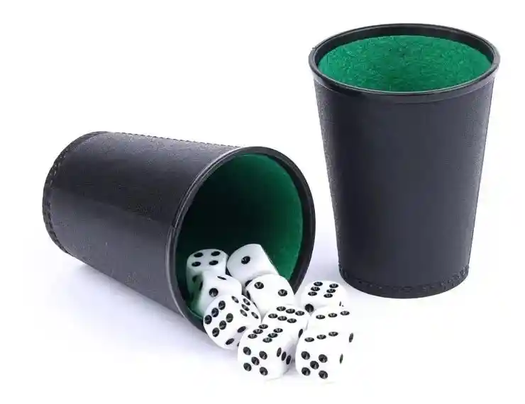 Juego De Mesa Vaso + Dados - Diversion