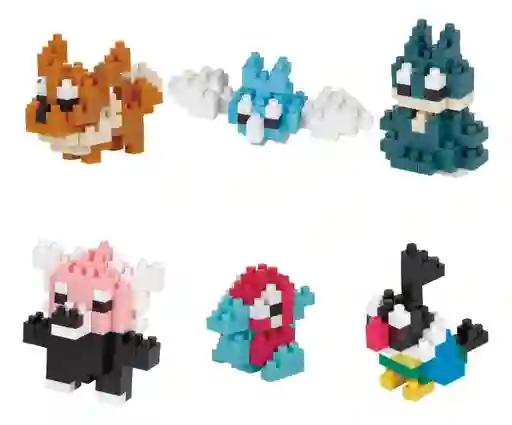 Kit De Construcción Nanoblock Pokémon Tipo Normal Set 1