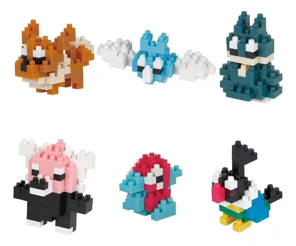 Kit De Construcción Nanoblock Pokémon Tipo Normal Set 1