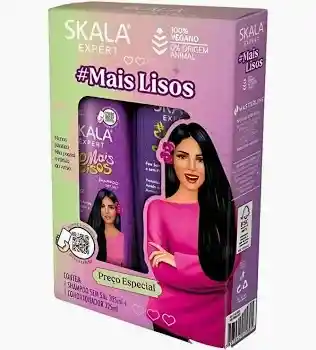 Kit Skala Shampoo Y Acondicionador Mais Lisos